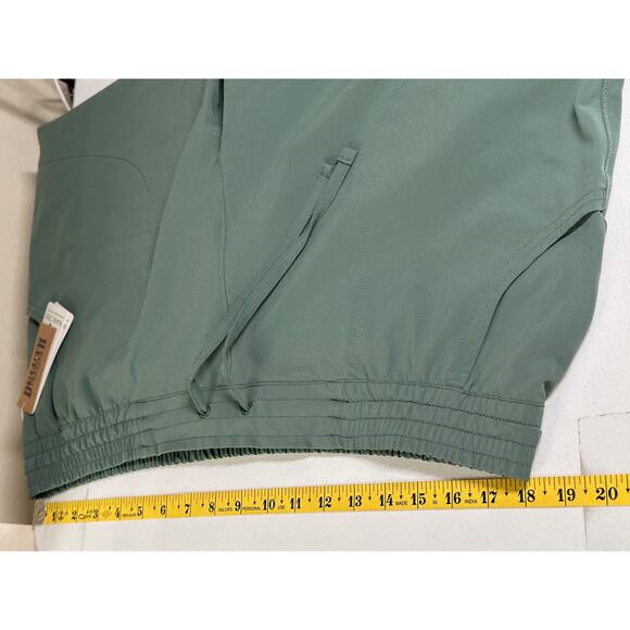 Duluth Trading Pants Women 2XL Green Pier Genius Jogger Nanotex Flex Stretch NWT - Picture 10 of 12